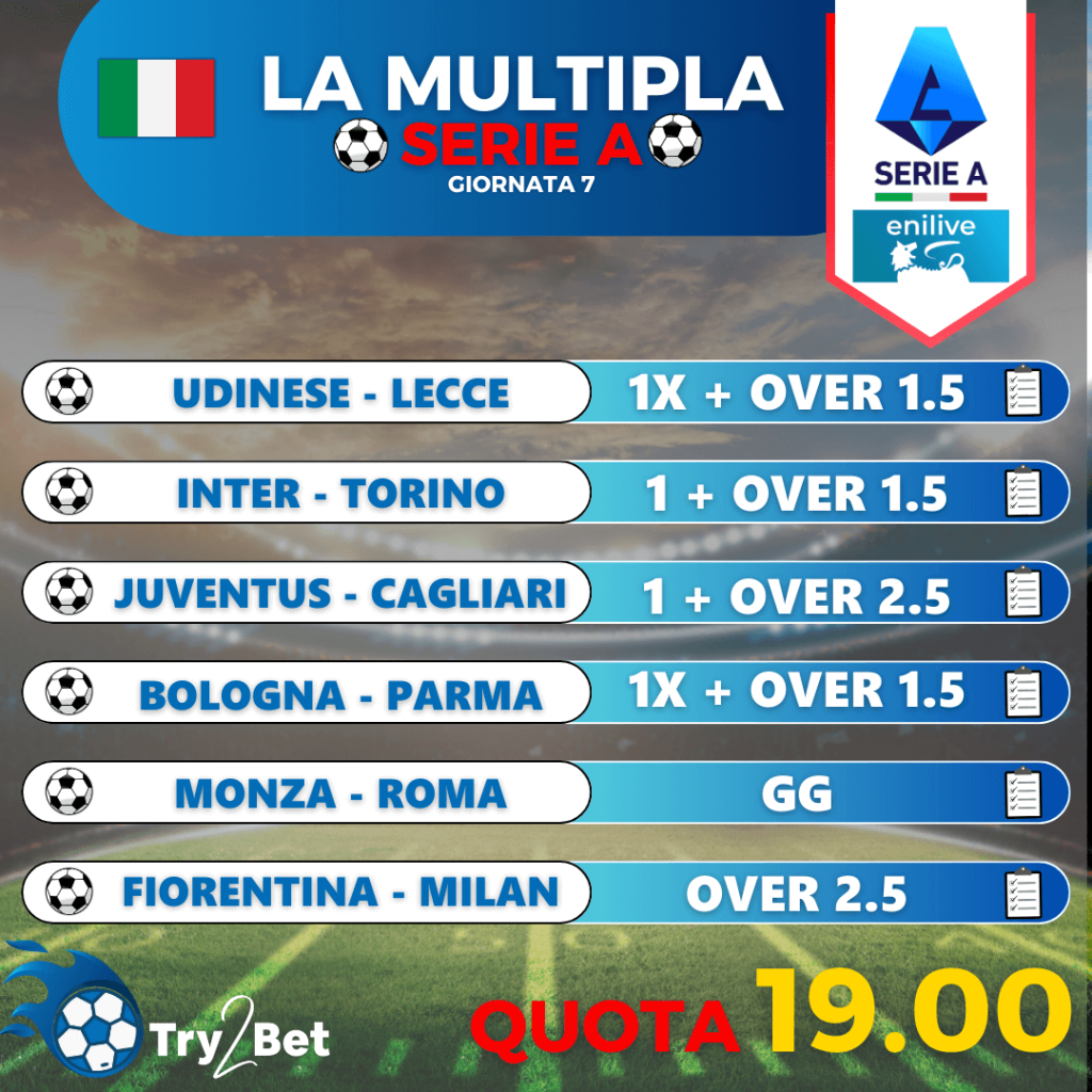 multipla serie a giornata 7